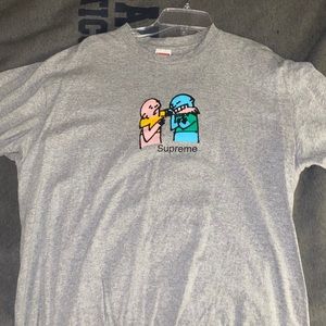 supreme bite tee white